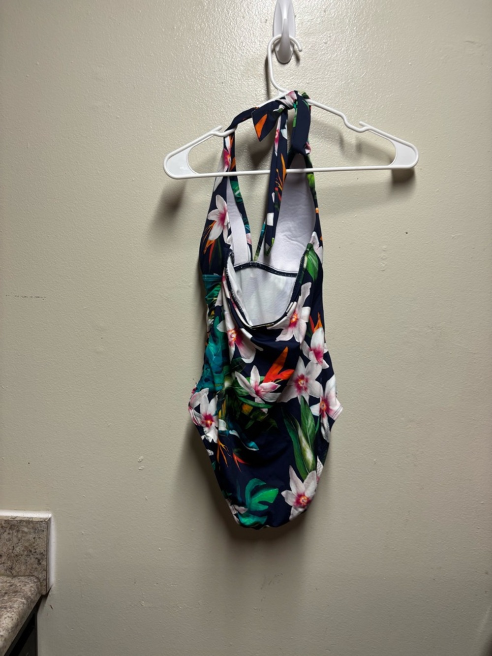 Lauren Ralph Lauren tummy control tropical print one piece size 6 - Picture 3 of 8